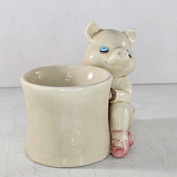 Josef Originals Ballerina Pig Trinket Dish Figurine - Picture 2 of 10